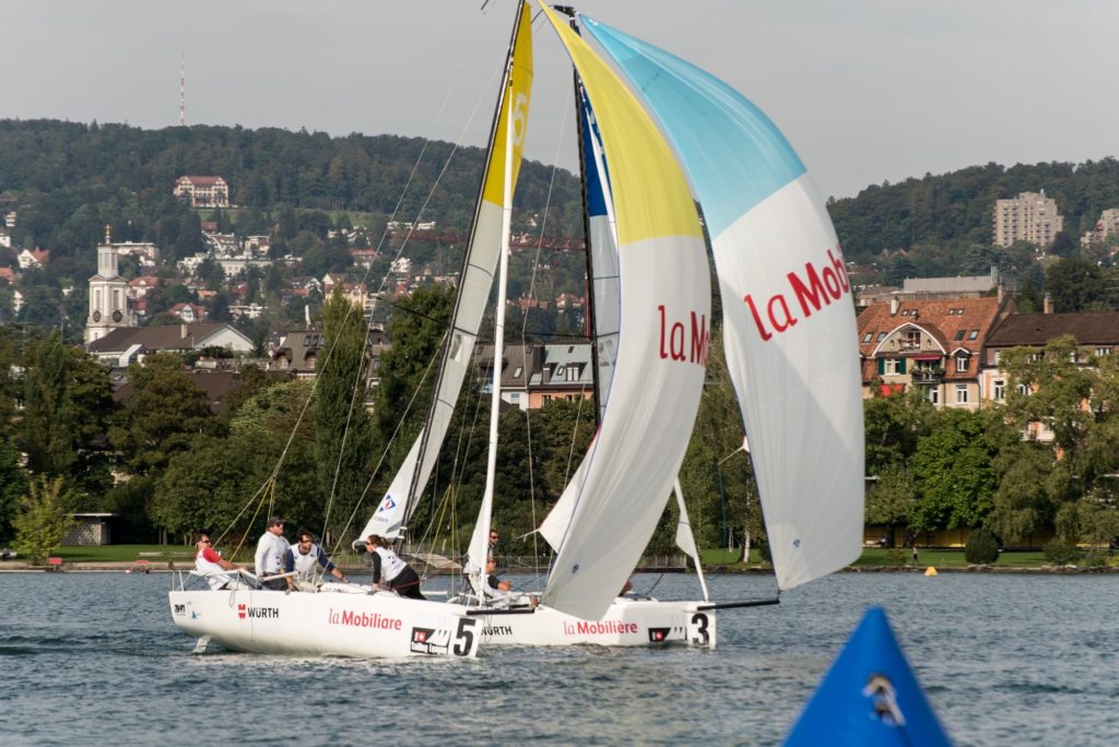  J/70  Swiss Sailing League  Final  Zuercher SC  Day 1
