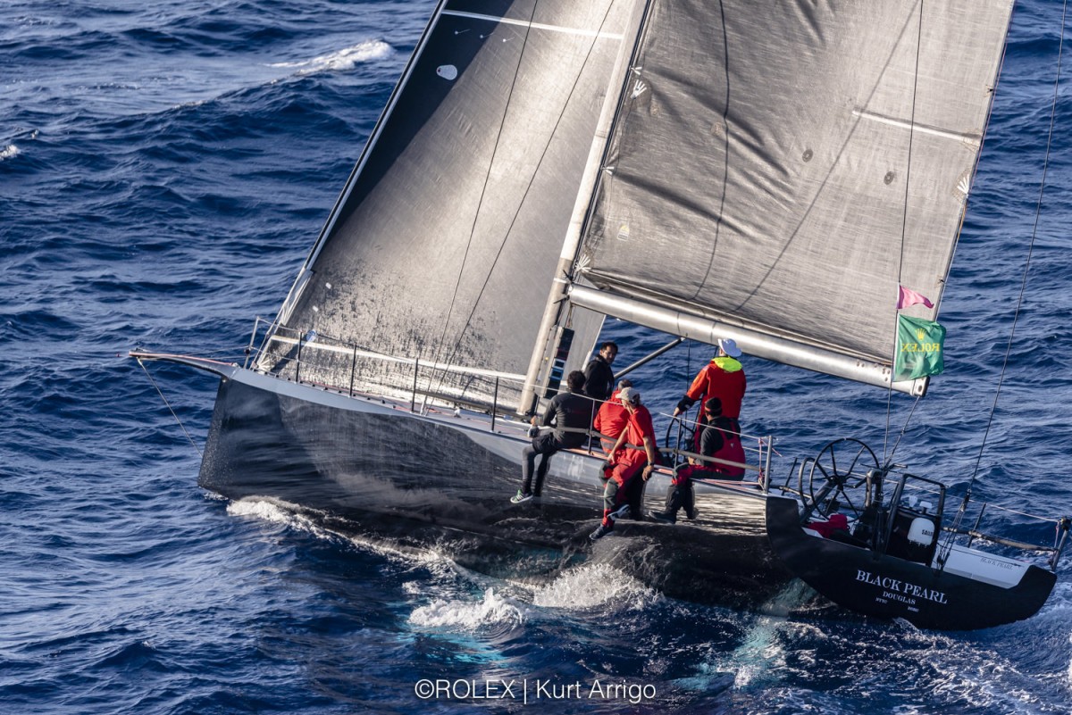  IRC  Middlesea Race  La Valetta MLT  Day 5, Black Pearl GER replaced Rambler USA on top in calculated time