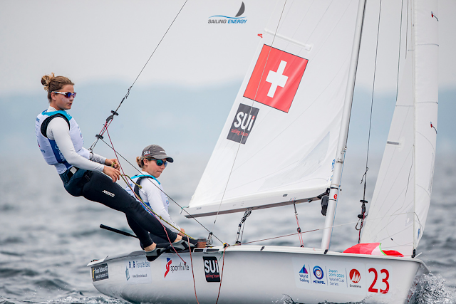  470  Linda Fahrni/Maja Siegenthaler SUI qualifient la Suisse pour Tokyo