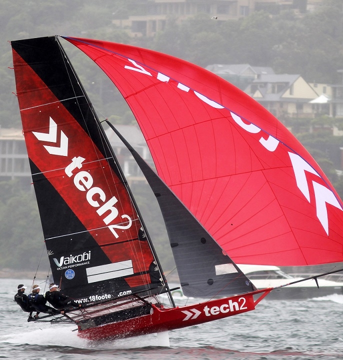  18 Footer  Spring Championship  Sydney AUS  stormy winds for Race 4 
