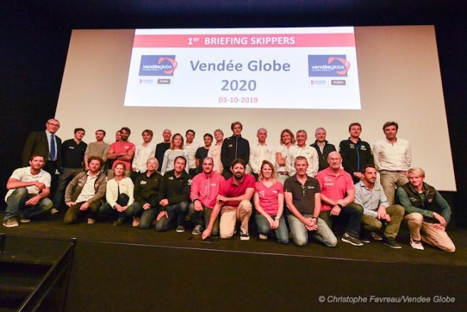  IMOCA Open 60  Vendee Globe  Les Sables d'Olonne FRA  Les participants