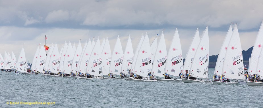  Laser Radial  World Championship 2016  Dun Laoghaire IRL  Day 1