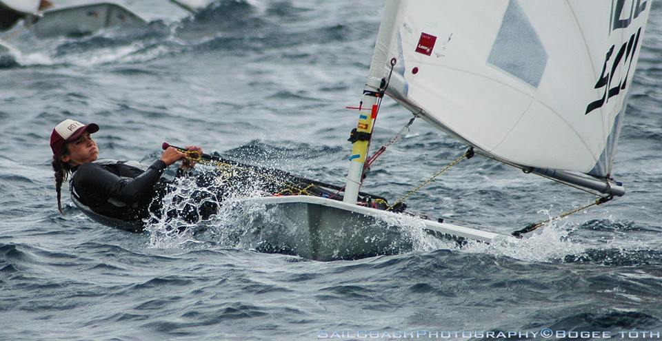  Olympic Worldcup 2016  Semaine Olympique  Hyeres FRA  Day 4  Maud Jayet SUI dans la Medal Race