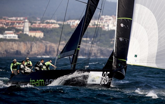  RC44  RC44Cup 2019  Act 4  Cascais POR  Final results, Team Aqua winner, taking overall RC44 Cup lead