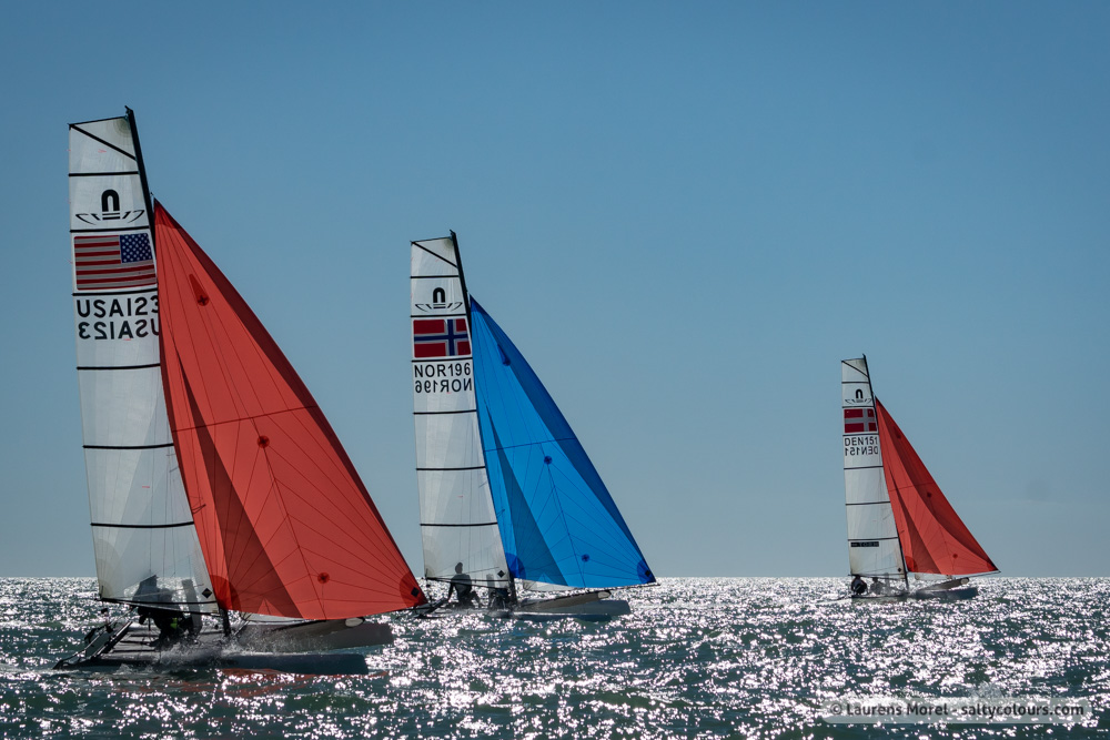  49er, Nacra 17  World Championship 2016  Clearwater FL, USA  Day 4  Les Suisses