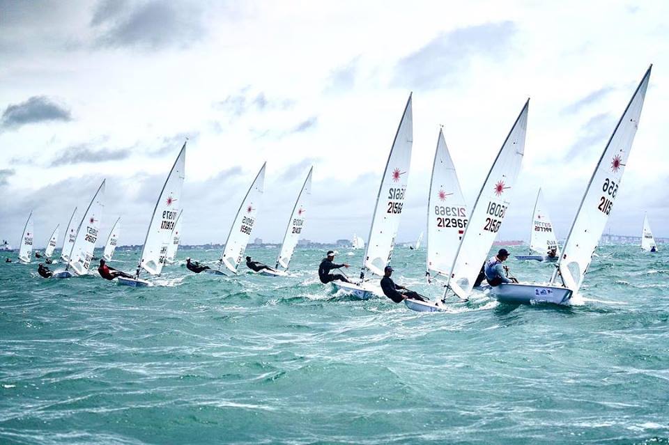  Olympic + Youth Classes  Sail Melbourne  Melbourne AUS  Day 1  Laufsieg fuer Maud Jayet SUI