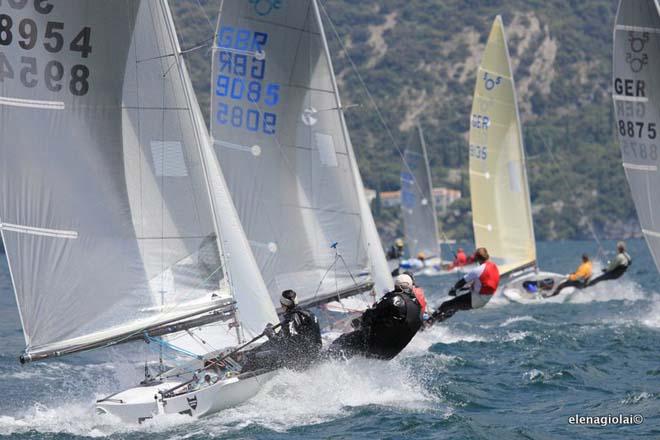  5o5, Dyas  Riva Cup  Riva del Garda  Final results, the Swiss