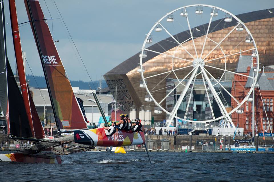  GC32Catamaran, Flying Phantom  Extreme Sailing Series, Act 6  Cardiff GBR  Final results