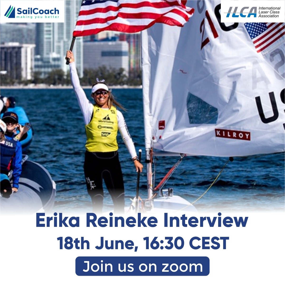  Laser Radial  Interview mit Erika Reineke USA
