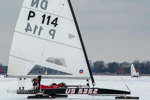  Ice Sailing  Northamerican Championship 2019  Lake Wawasee IN, USA  Day 1, Armand L'Huillier SUI