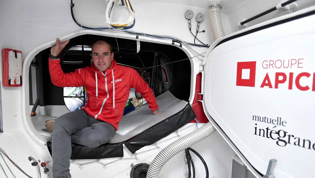  IMOCA Open 60  Vendee Globe 2020  the Paralympic Champion Damien Seguin FRA plans to participate