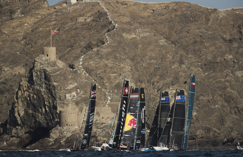  GC32  Extreme Sailing Series  Act 1  Muscat OMN  Final results, the Swiss
