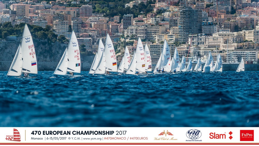  470  European Championship 2017  Monaco MON  Day 1