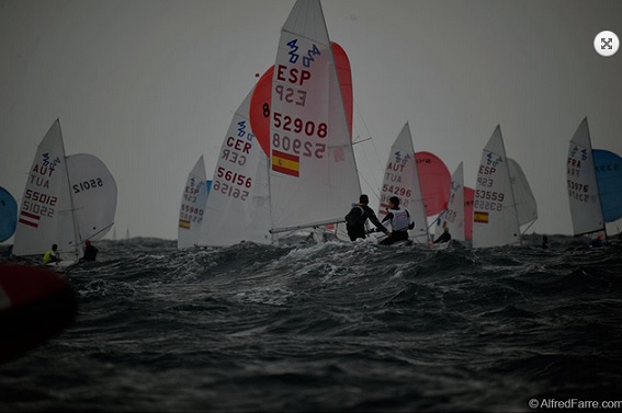  Olympic Classes, 29er, 420, Europe  Christmas Race  Palamos ESP  Day 4, the Swiss