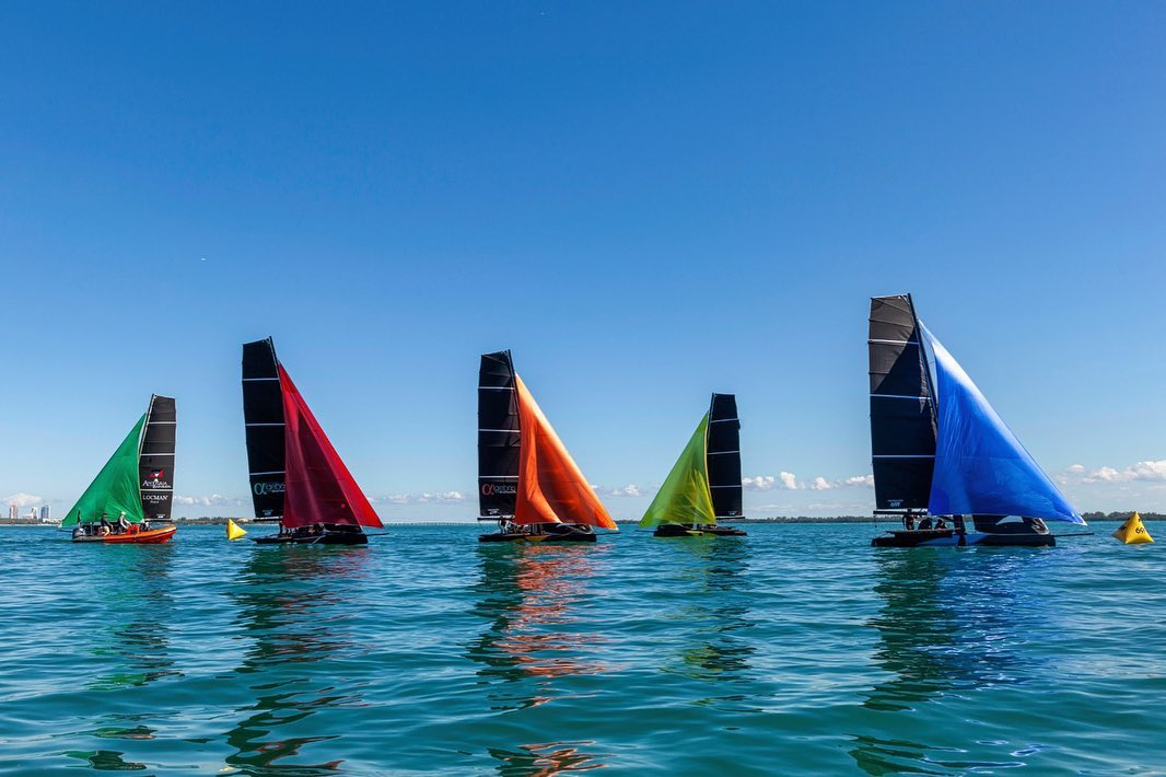  Persico 69F  Youth Foiling Gold Cup  Act 1  Miami FL, USA  Day 1