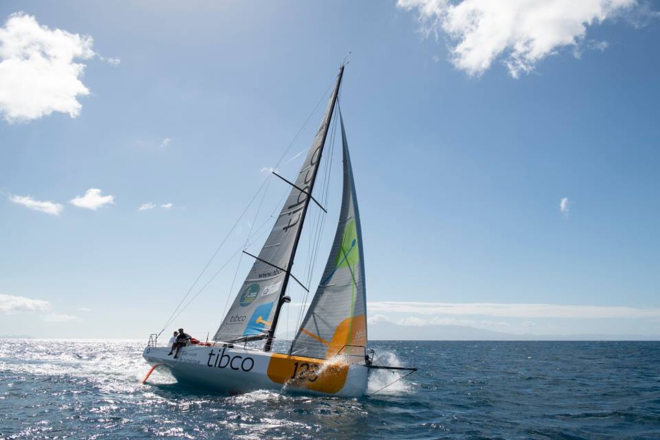 Class 40  Defi Atlantique  Leg 1  Day 9. Chappellier FRA still on top with 270nm to sail