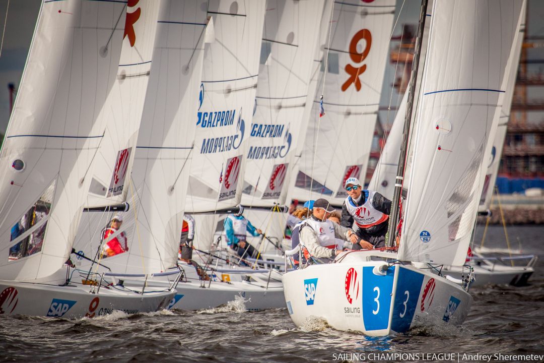  J/70  Sailing Champions League 2016  Act 1  St.Petersburg RUS  Day 1