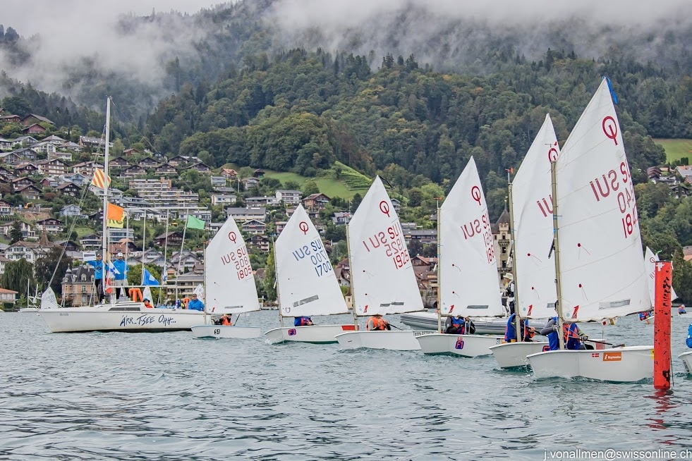  Optimist  Team Race Swiss Championship 2020  RC Oberhofen  Day 1