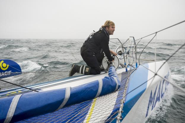  Solo Around the World Record  François Gabart FRA around Cape Horn  Day 30  more records !