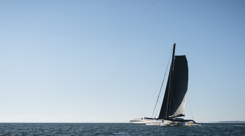  Ocean Records  Trophee Jules Verne  Day 1, underway to attack the RoundtheWorld Record 