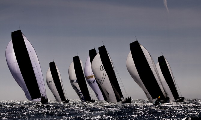  RC44  RC44Cup 2019  Act 4  Cascais POR  Day 1, Charisma of Nico Poons NED first leader
