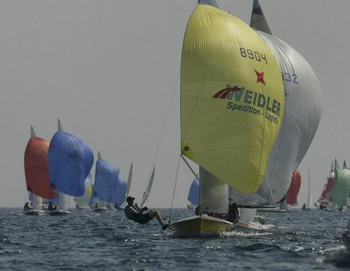  5o5  Eurocup 2016  Hyeres FRA  Day 1, the Swiss
