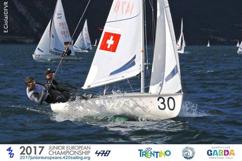  420 + 470  Junior European Championship 2017  Riva ITA  Day 4, the Swiss