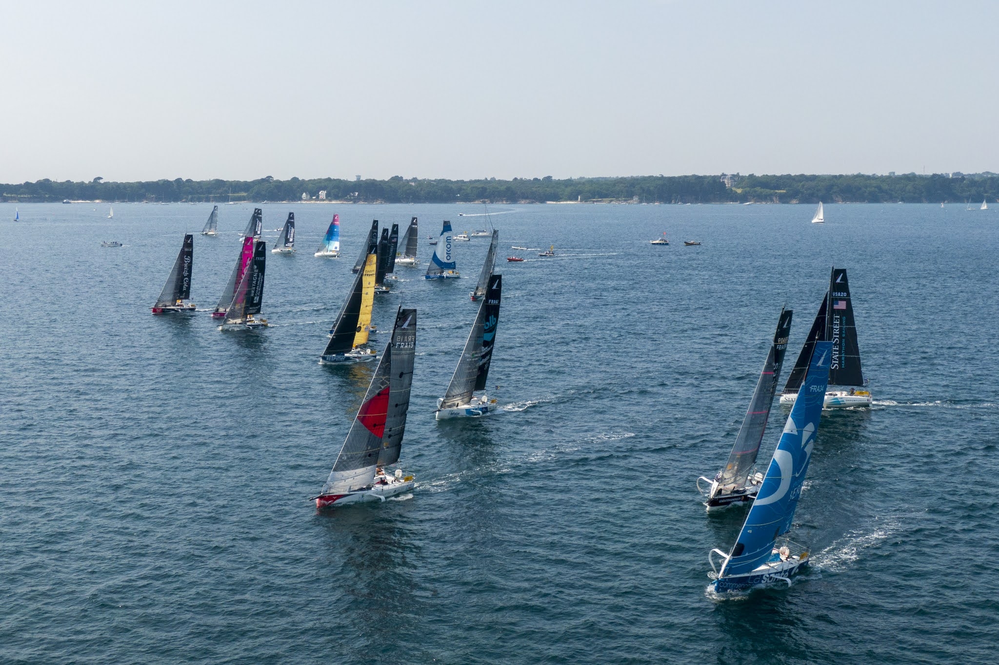  Figaro 3  Solo Guy Cotten  Concarneau FRA  Day 1
