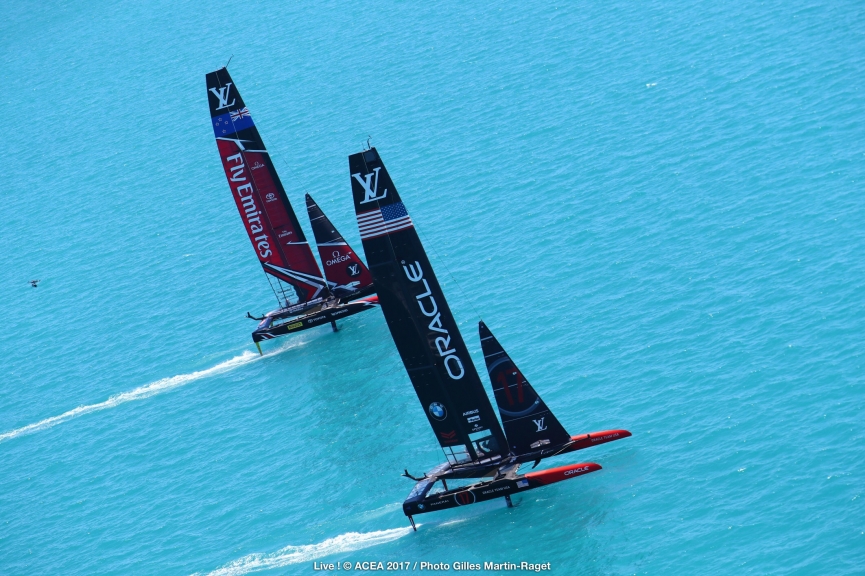  AC50  35th America's Cup  Hamilton BER  Day 4  Decision today 