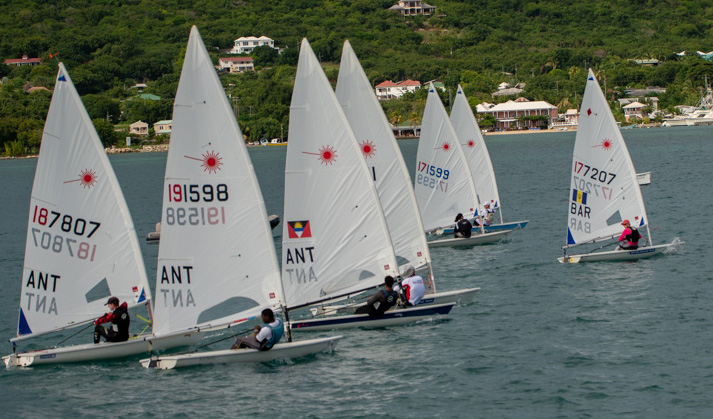  Optimist, Lasers Standard and Radial, RSFeva  2019 Caribbean Dinghy Championships  Antigua  Final results