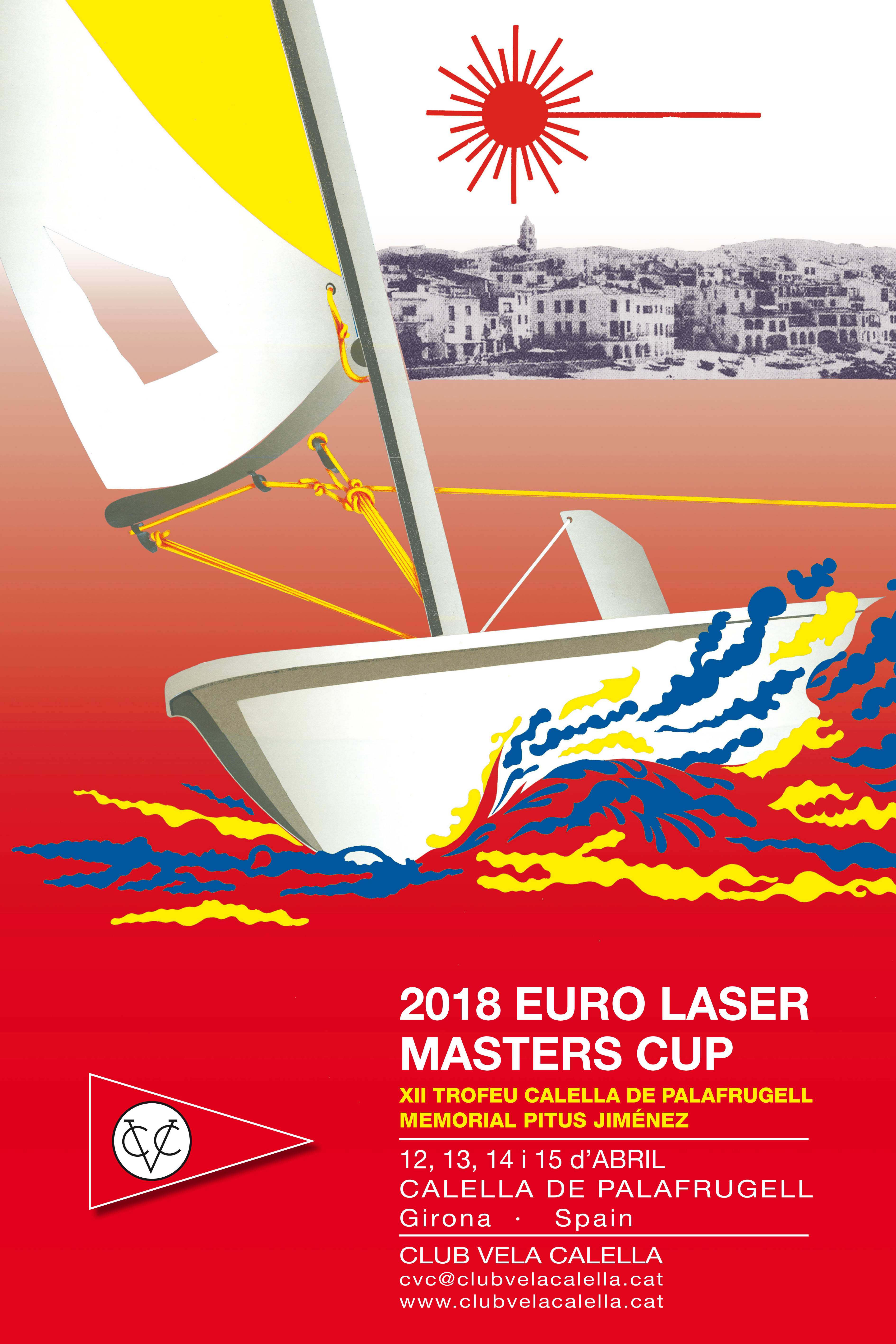  Laser  Euro Master Series 2018  Act 2  Calella ESP  Day 2