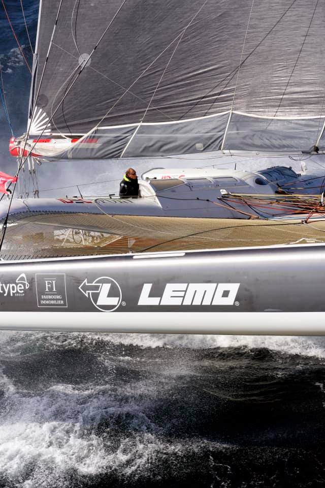  Ocean Records  La Mauricienne  Day 14, advantage on record 1294nm this morning UTC
