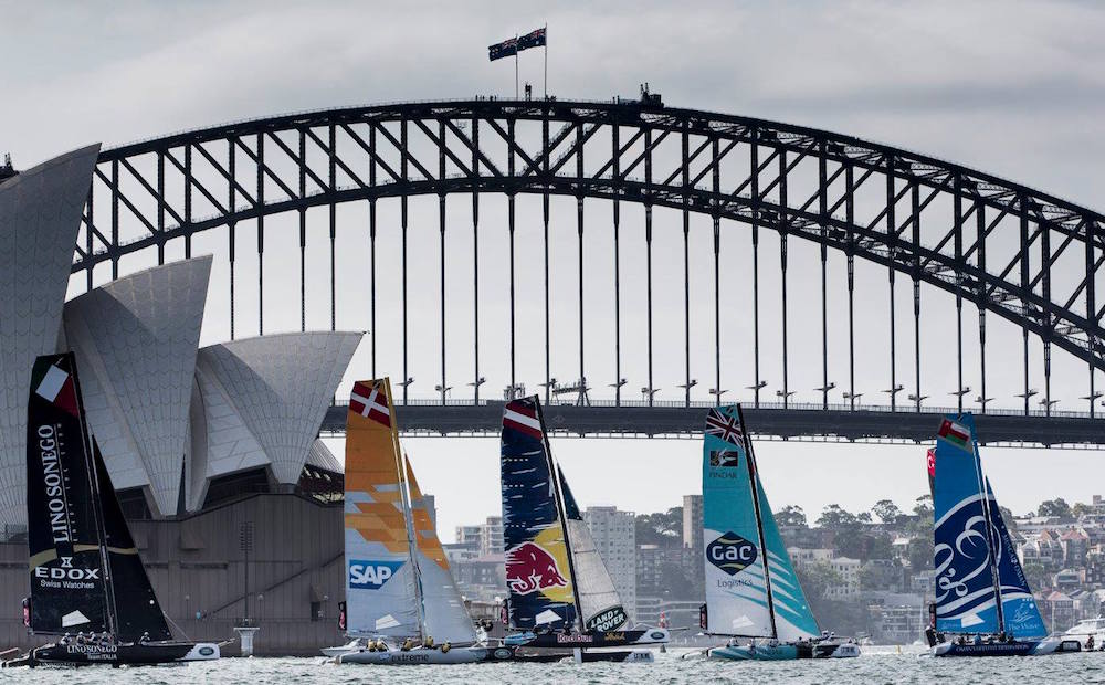  X40Catamaran  Extreme Sailing Series 2015  Act 8  Sydney AUS  Final results