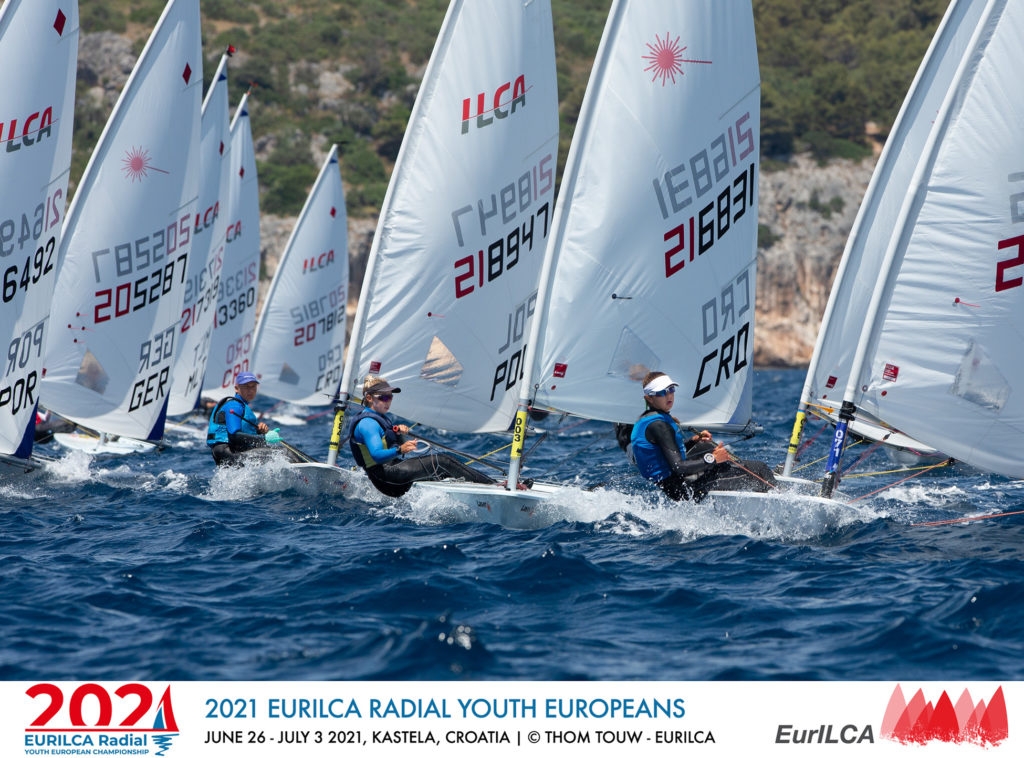  ILCA 6  European Youth Championship 2021  Kastel Gomilica CRO  Day 5