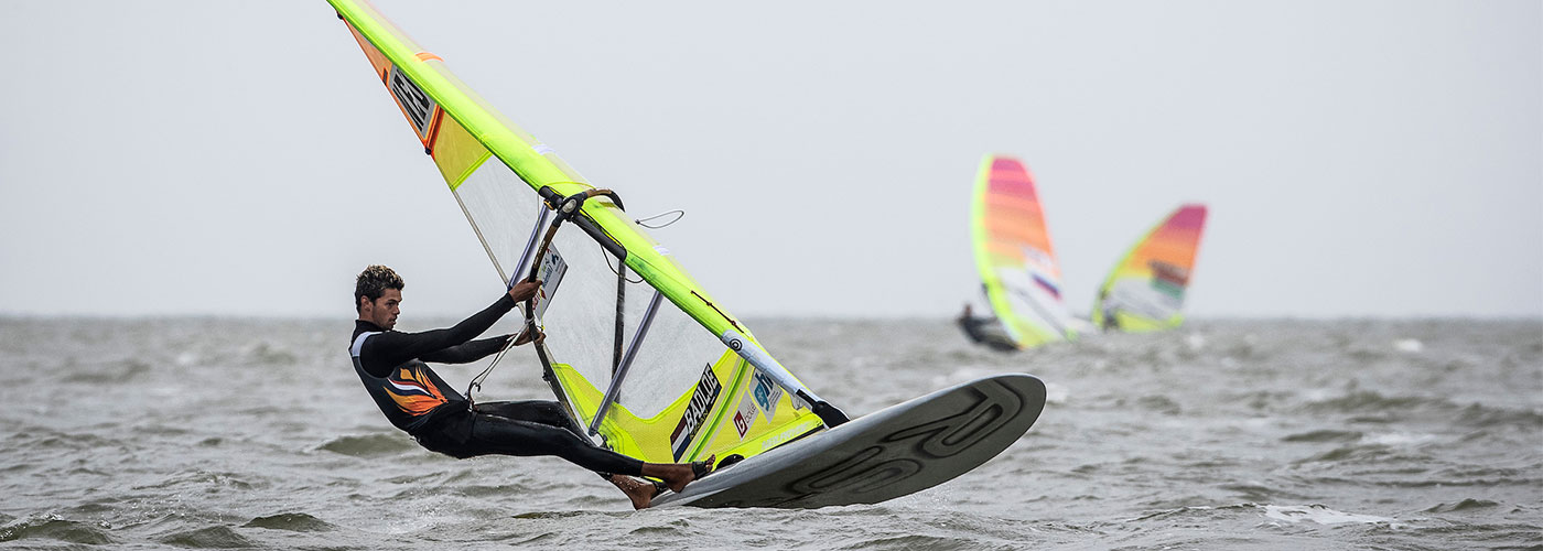  Various Classes  Medemblik Regatta  Medemblik NED  Day 1  Only Boardsailors well represented  Windfoil races not yet started
