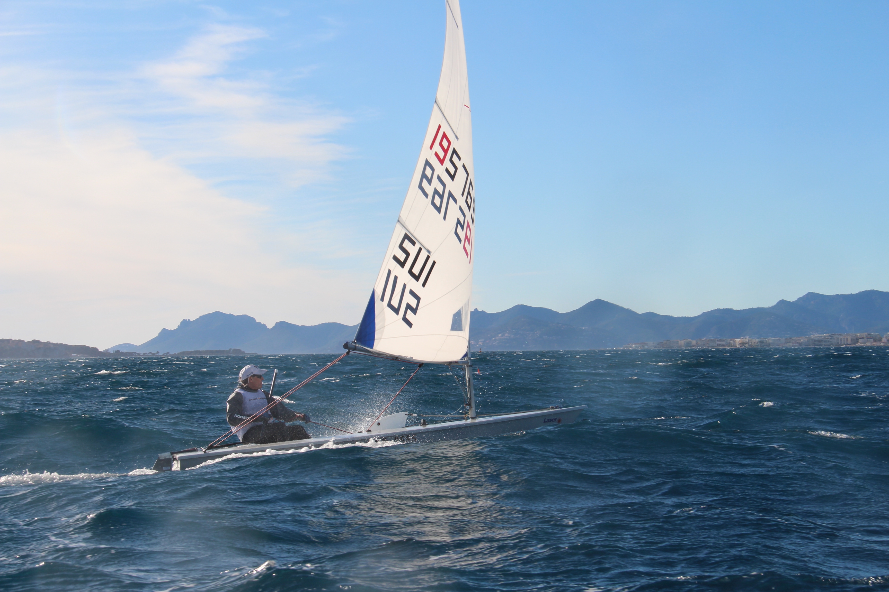  Laser  EuroMaster  Antibes FRA  Day 3, the Swiss