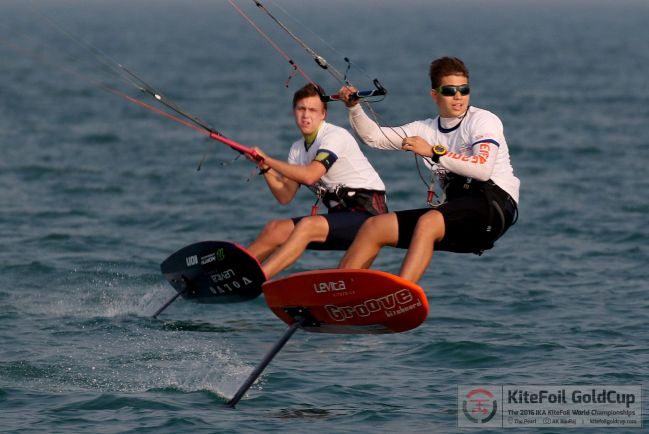  Kite Boarding  Kite Foil Goldcup 2016  Finals  Doha QAT  Day 2