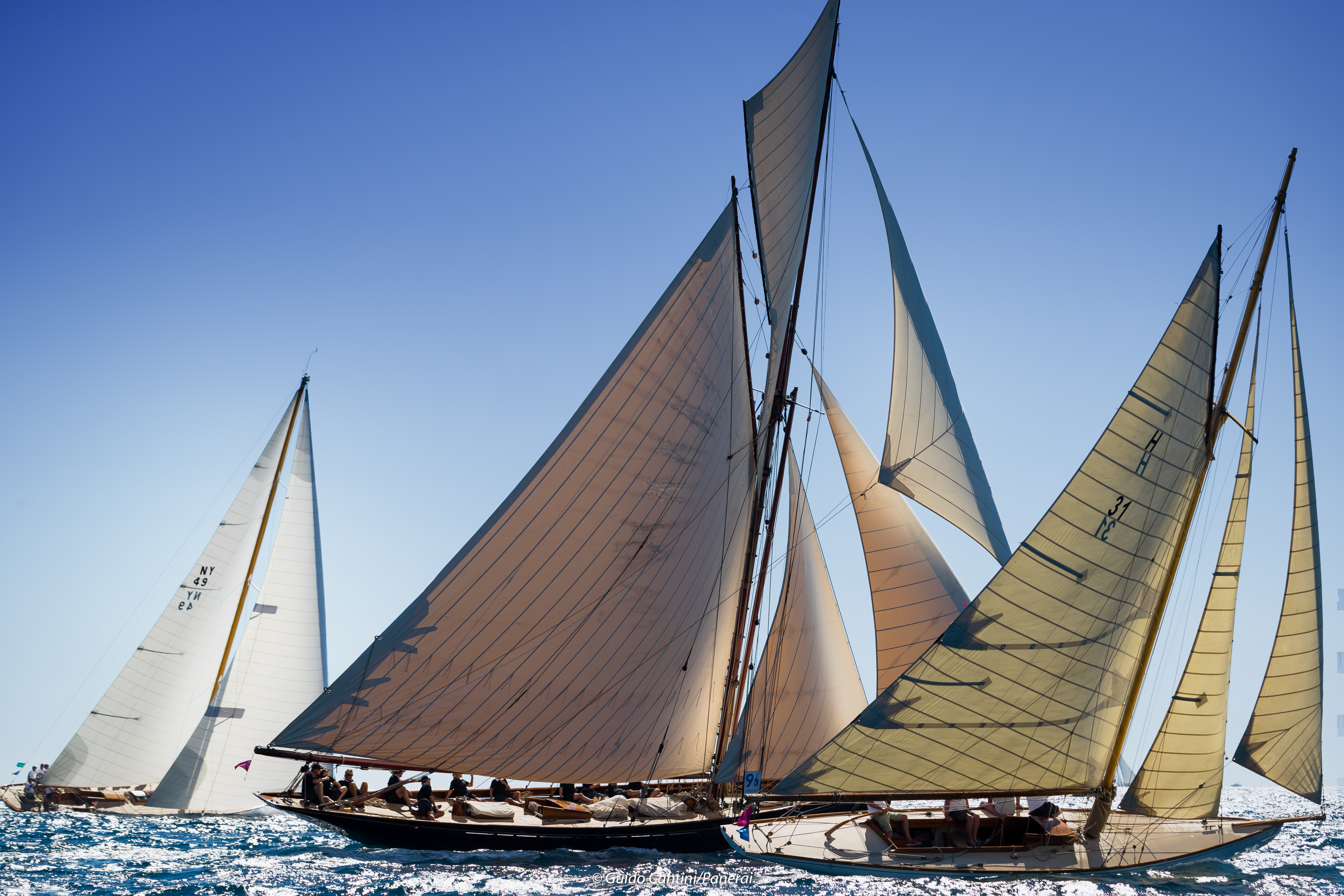  Dragon, Classic Yachts  Regates Royales  Cannes FRA  Day 4, the Swiss
