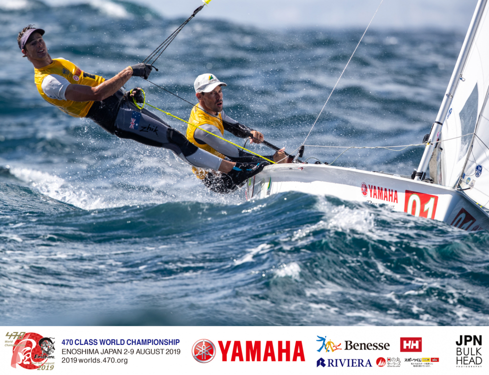  470  World Championship 2019  Enoshima JPN  Final results, Gold for GBR and AUS, disappointing North Americans