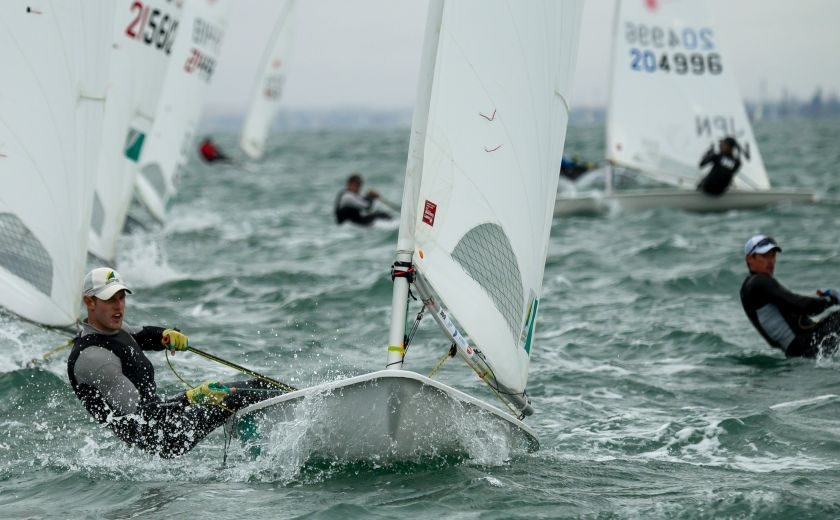  Laser Standard  World Championship 2020  Sandringham AUS  Day 1, with 137 participants from 45 nations