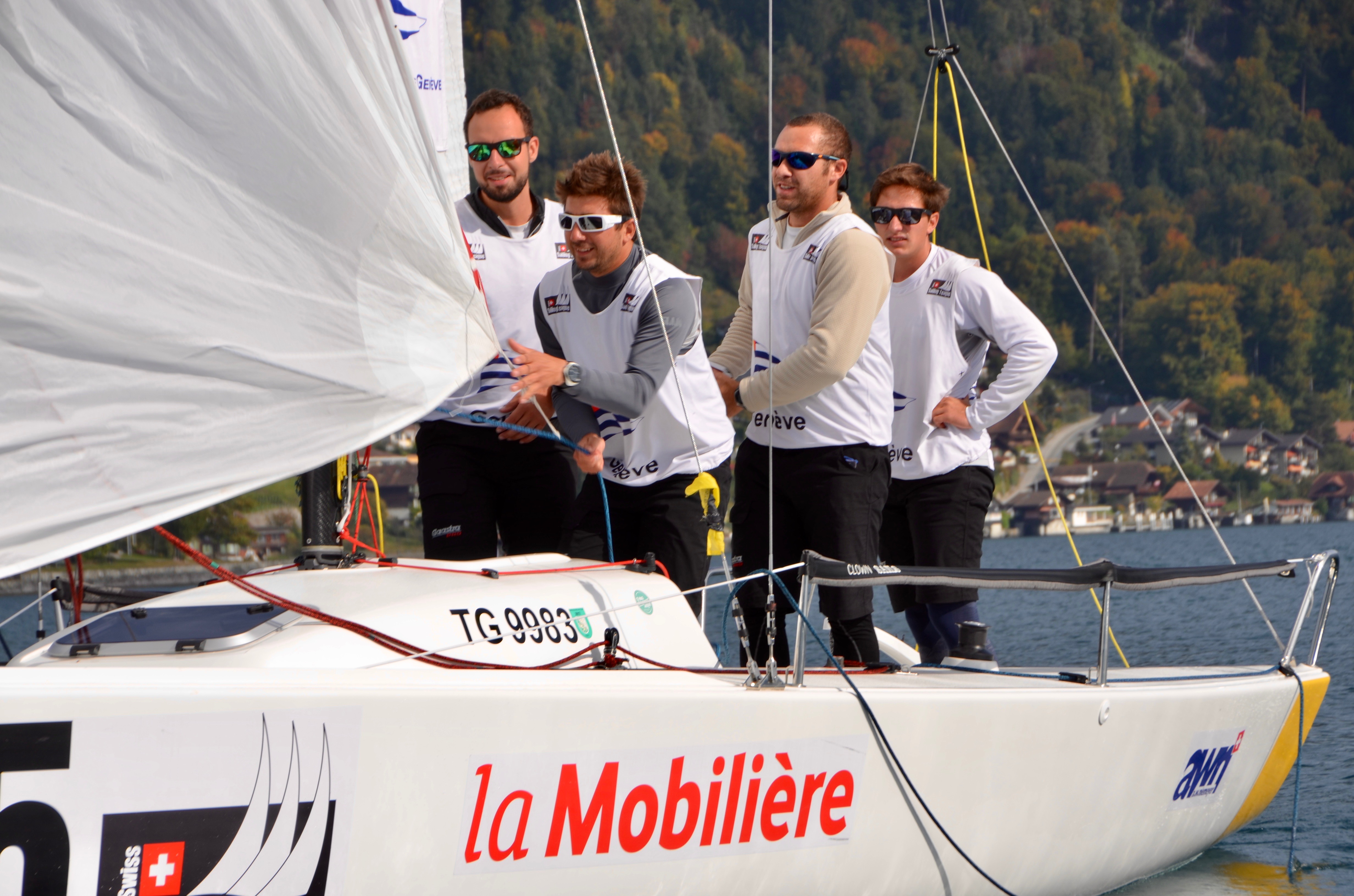  J/70  Swiss Sailing Super League, Finals  Thunersee YC  Day 1