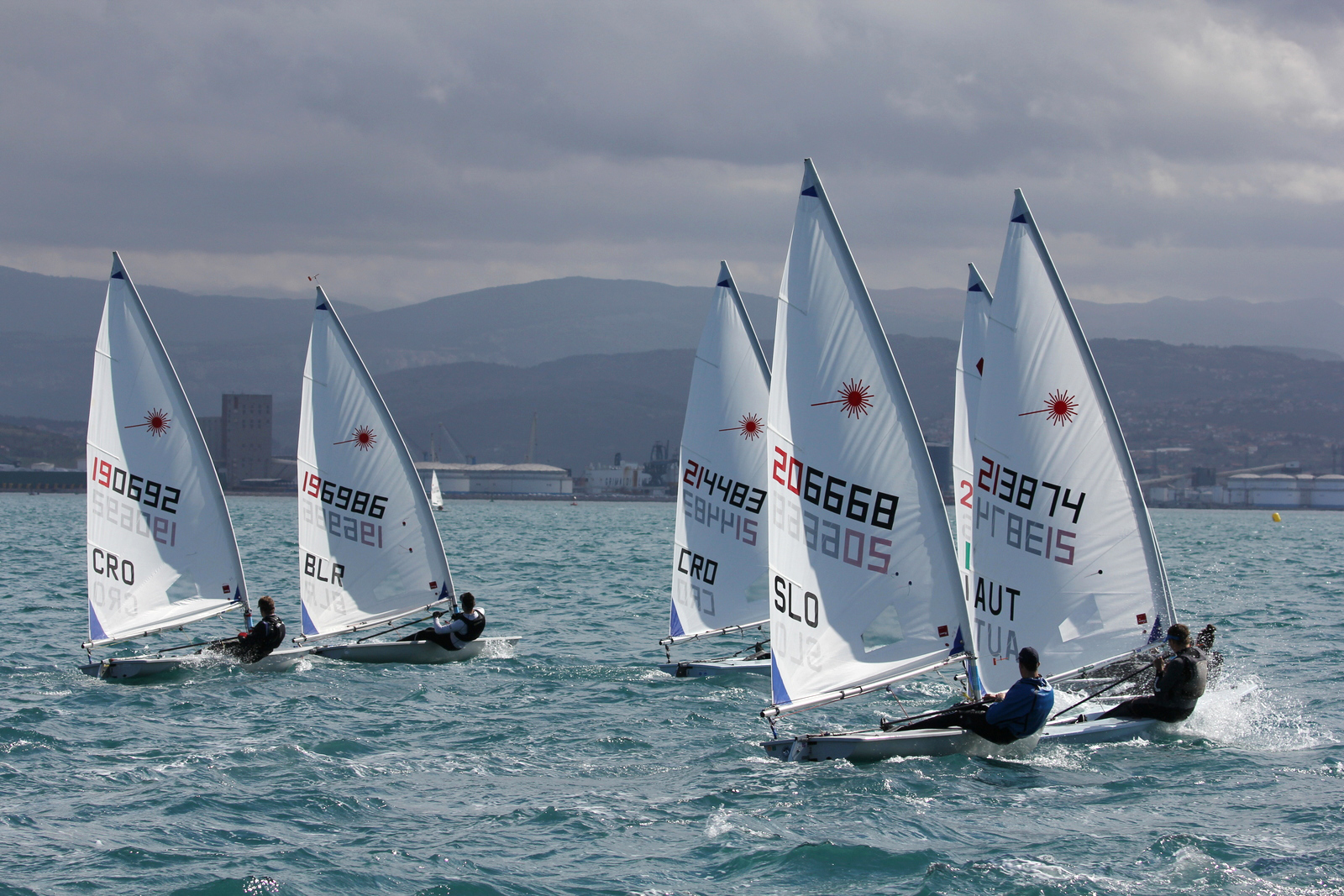  Laser  Europacup 2019  Act 1  Koper SLO  Final results, the Swiss