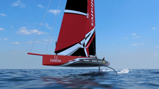  America's Cup News  the new AC75 foiling monohulls