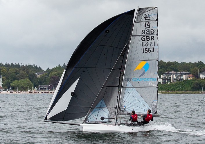  14 Footer  European Championship 2019  Flensburg GER  Final results, a GBR trio takes all medals