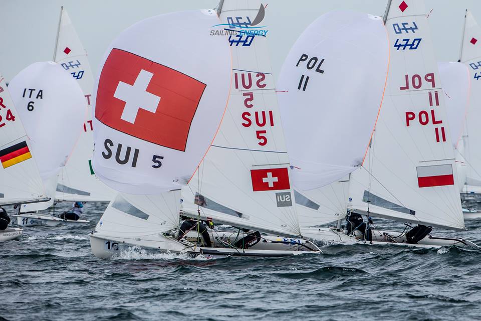  Olympic Classes  Test Event  Aarhus DEN  Day 1  the Swiss
