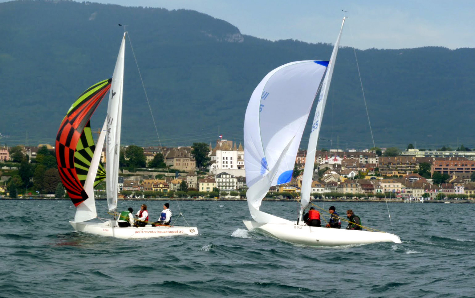  Yngling  Swiss Championship 2017  SN Nyon  Day 1