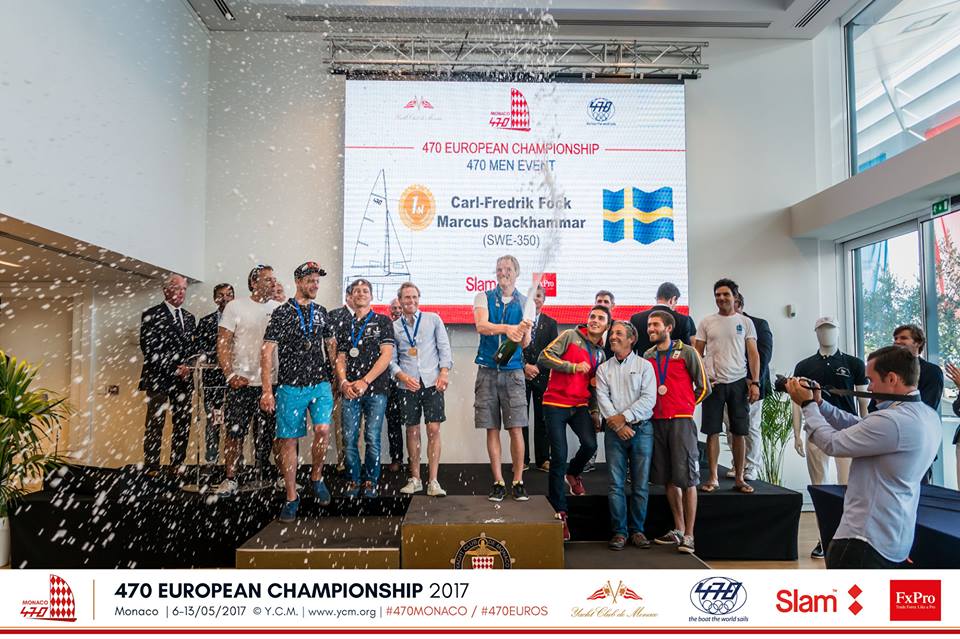  470  European Championship 2017  Monaco MON  Final results, the Swiss
