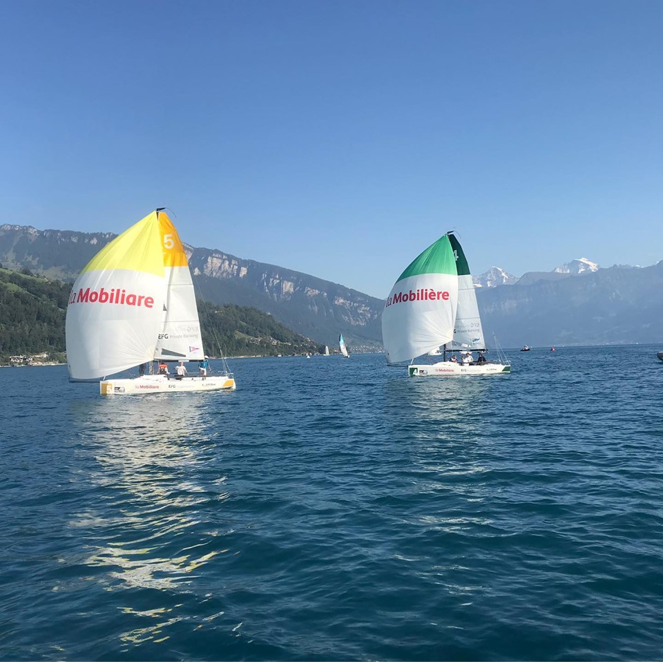  J/70  Swiss Sailing Promotion League  YC Spiez  Day 2