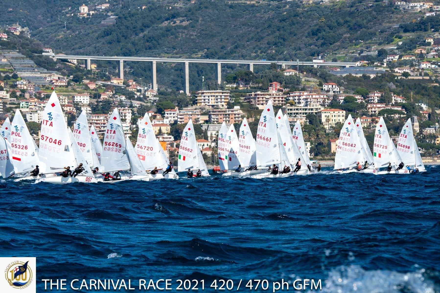 420 + 470  Carnival Race  San Remo ITA  Day 3