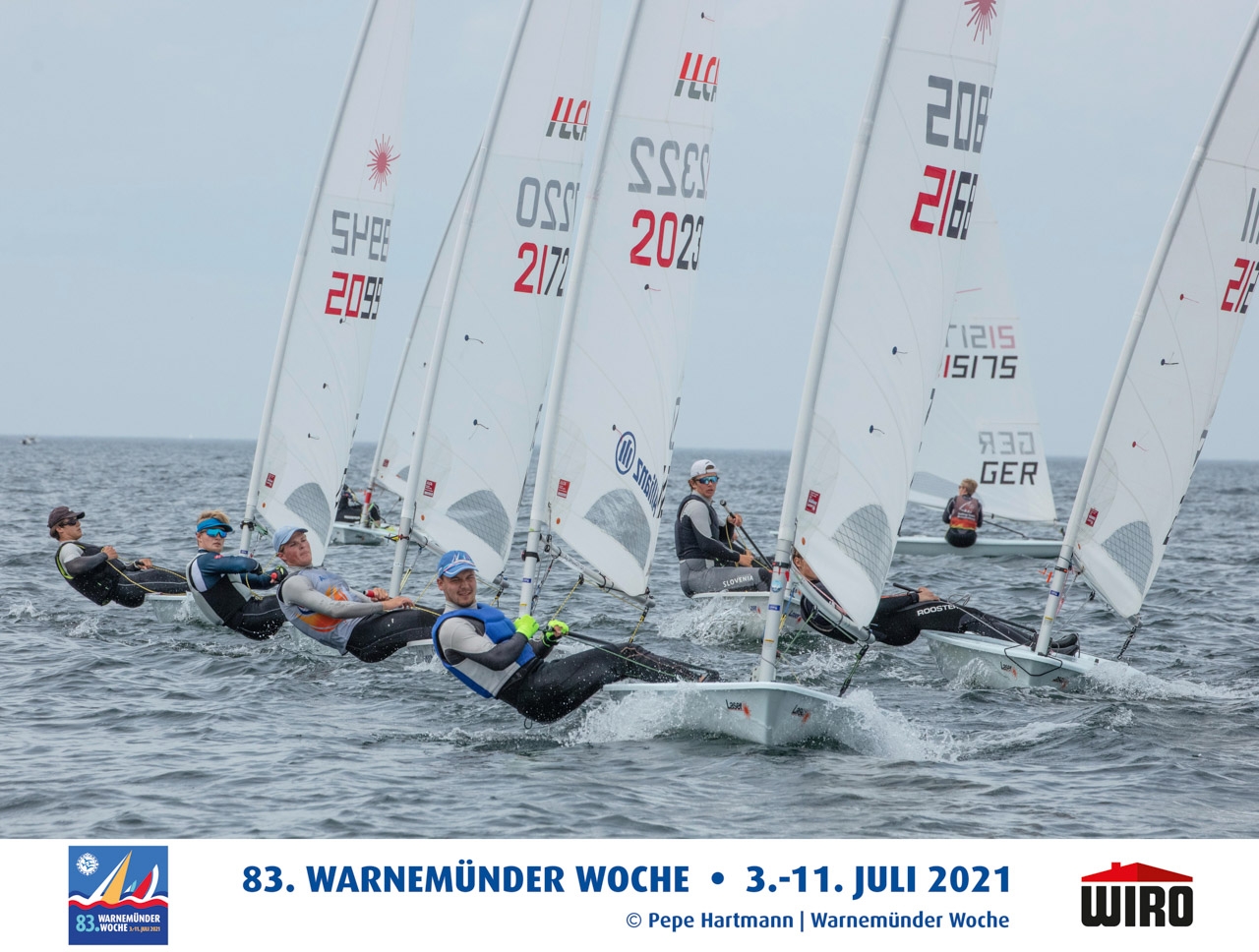  ILCA  Europacup 2021  Warnemuende GER  Day 1